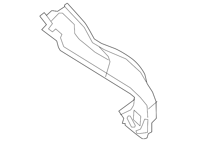 G7600-4BAMB Деталь INNER PILLAR, RIGHT