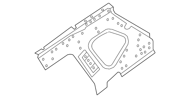 766D0-4BA0A Деталь UPPER PANEL, RIGHT