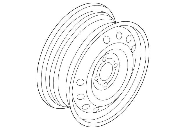 4321085Z40 Деталь WHEEL, STEEL