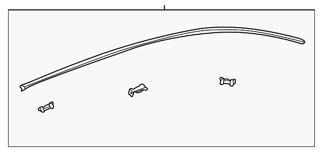 86131-2D000 Деталь ROOF MOLDING, LEFT