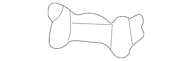 87216-2D000 Деталь ROOF MOLDING CLIP, LEFT