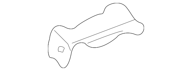 86143-2D000 Деталь ROOF MOLDING CLIP, LEFT