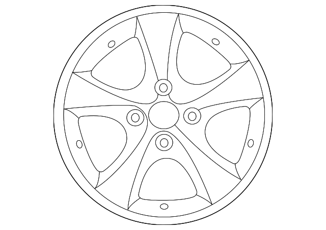 52910-1R205 Деталь WHEEL, ALLOY