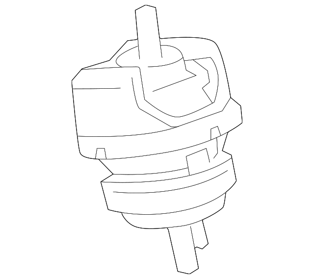 15234751 MOTOR MOUNT, LEFT