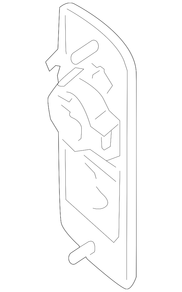 90611-1PA0A RELEASE HANDLE, LEFT