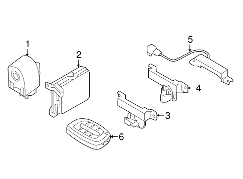 Sonata KEYLESS ENTRY COMPONENTS 2
