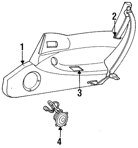 Viper INTERIOR TRIM - DOOR