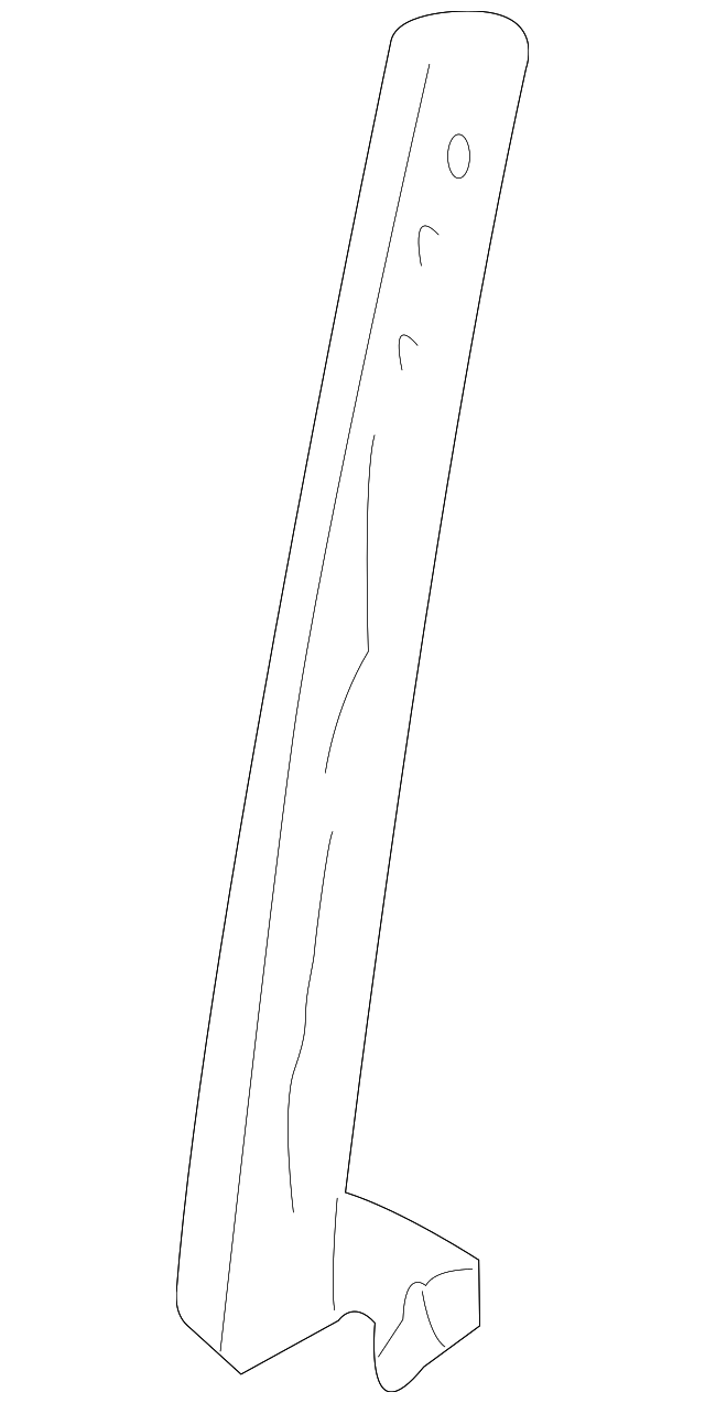 72231-S6M-003 Деталь SASH, R. FR. DOOR CENTER (LOWER)