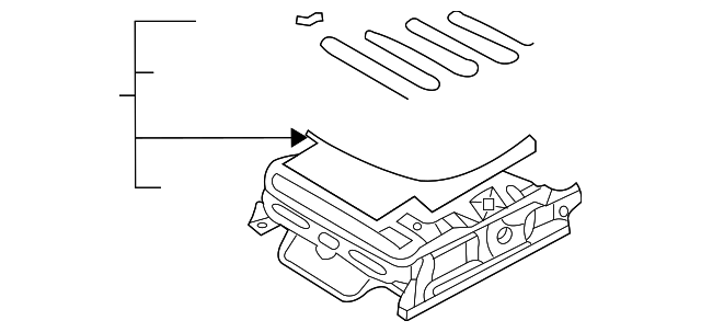 88100-4D222AGV Деталь SEAT CUSHION