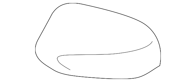 91059AJ00B Деталь OUTER COVER, RIGHT