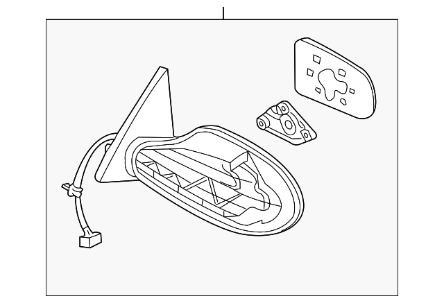 96301-3Z100 Деталь MIRROR ASSY, RIGHT