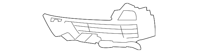 51-11-7-303-081 Деталь OUTER GRILLE, LEFT