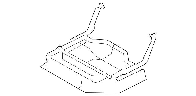 88355-1AA5A Деталь CUSHION FRAME, LEFT