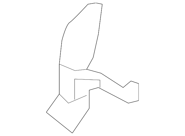 88456-1AA0B Деталь RECLINE COVER, LEFT