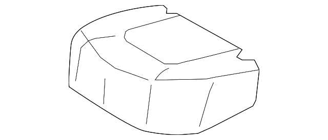 88370-1AY0A Деталь CUSHION COVER, LEFT