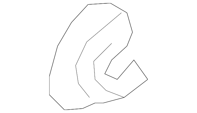 88456-1AA1A Деталь HINGE COVER, LEFT