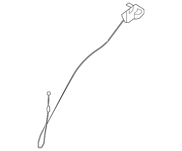 88925-1AA0A Деталь RELEASE CABLE, LEFT