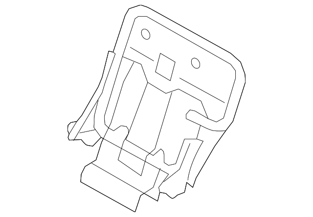 88651-1AA0A Деталь SEAT BACK FRAME, LEFT