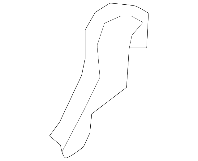 88495-1AA0A Деталь HINGE COVER, LEFT