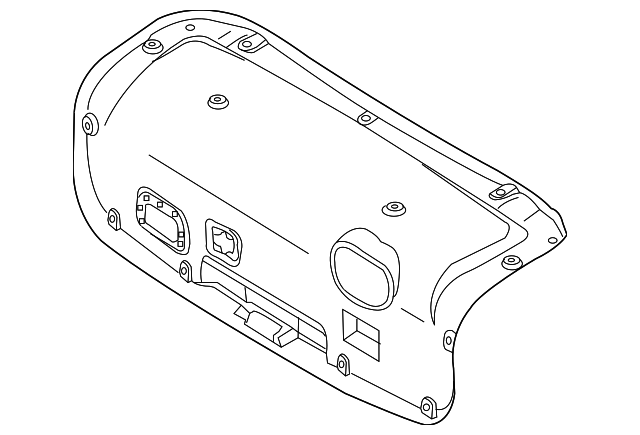 81752-2G001VA Деталь TRUNK LID TRIM
