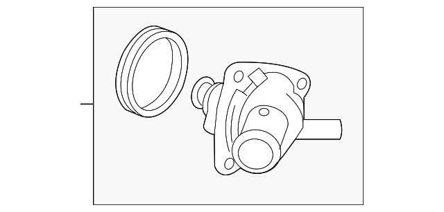 19315-5G2-A01 Деталь COVER ASSY., THERMOSTAT