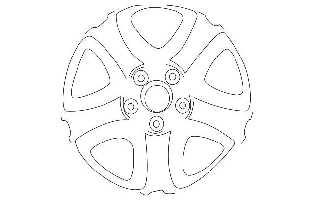 42611-42261 WHEEL, STEEL
