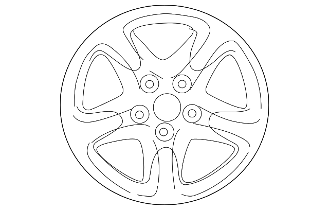 42611-42152 WHEEL, ALLOY