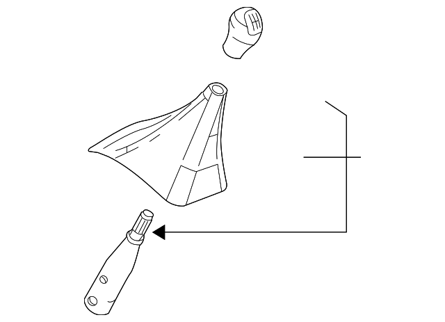 15112814 Деталь SHIFT LEVER