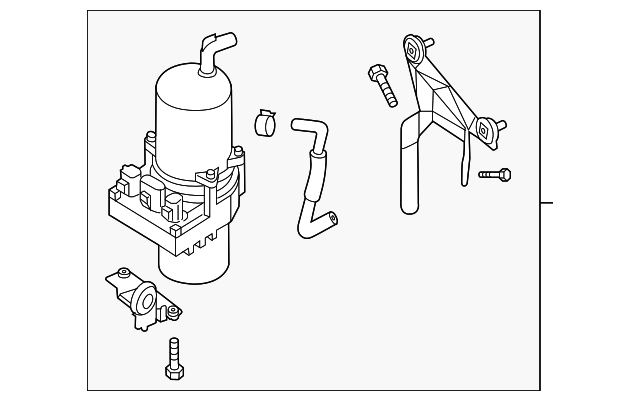 BP4L-32-650J Деталь PUMP ASSY