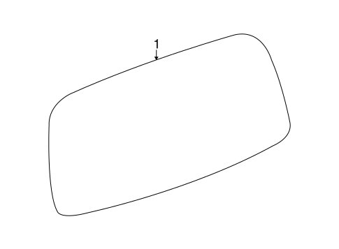 HHR GLASS - LIFT GATE