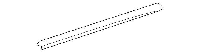 25775560 REAR W'STRIP, LEFT