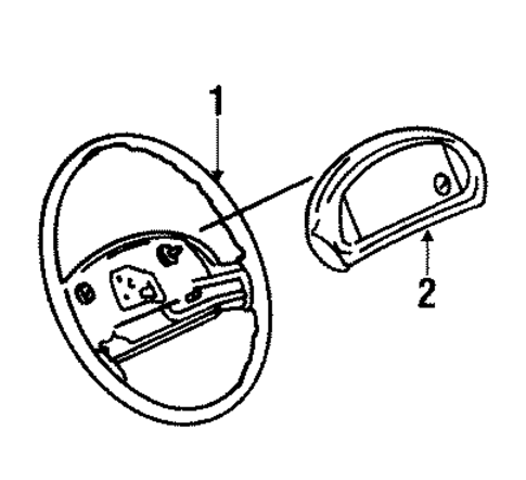 Park Avenue STEERING WHEEL & TRIM