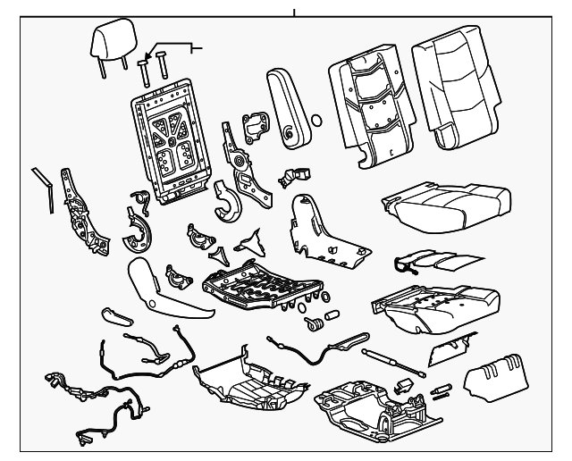 23293813 Деталь SEAT ASSY