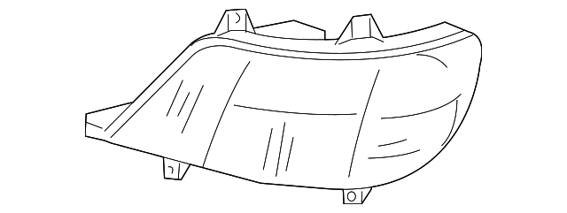 5124526AA Деталь HEADLAMP ASSY, LEFT