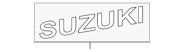 7782178J00 Деталь NAMEPLATE