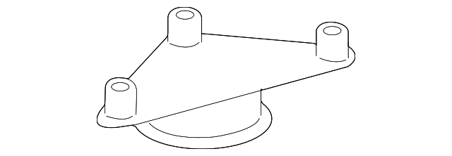 25808788 Деталь PRESSURE VALVE LOWER BRACKET