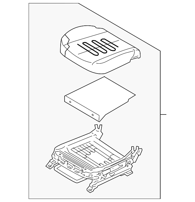 88100-2H110-AAK Деталь CUSHION ASSY