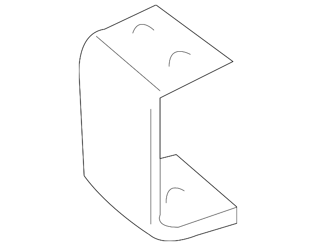 216-885-15-16 Деталь LOWER PANEL BRACKET, RIGHT