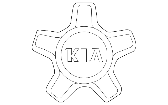 52960-3T300 Деталь CENTER CAP