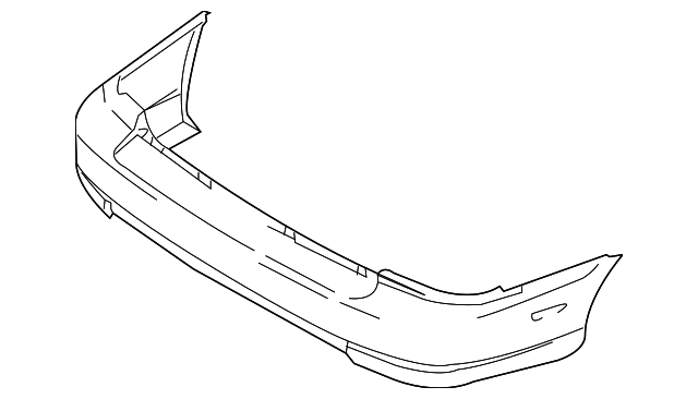 86611-25630 BUMPER COVER