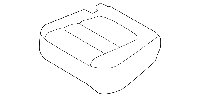 KD35-88-261A-34 Деталь CUSHION COVER, LEFT