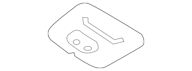 KD45-88-427-02 Деталь TRIM BEZEL, LEFT
