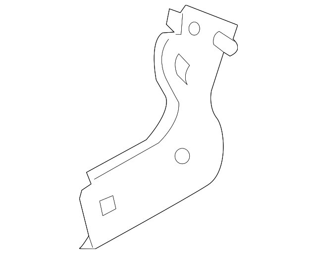 KD49-57-Y1ZA Деталь REMOTE CONTROL BRACKET, LEFT
