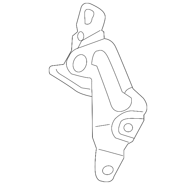 KD49-57-570B Деталь HINGE, LEFT