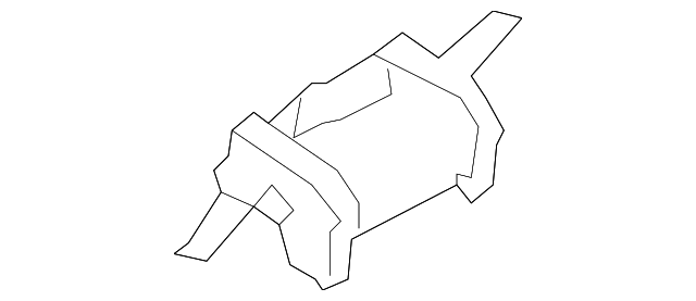 87235-2K000 Деталь END CAP MOLDING CLIP, LEFT