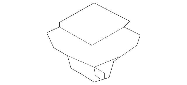 87715-2K000 Деталь END CAP MOLDING CLIP, LEFT