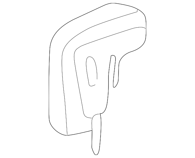 25721442 Деталь ENERGY ABSORBER, LEFT