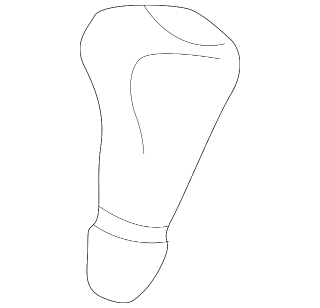 463-278-08-20 SHIFT KNOB