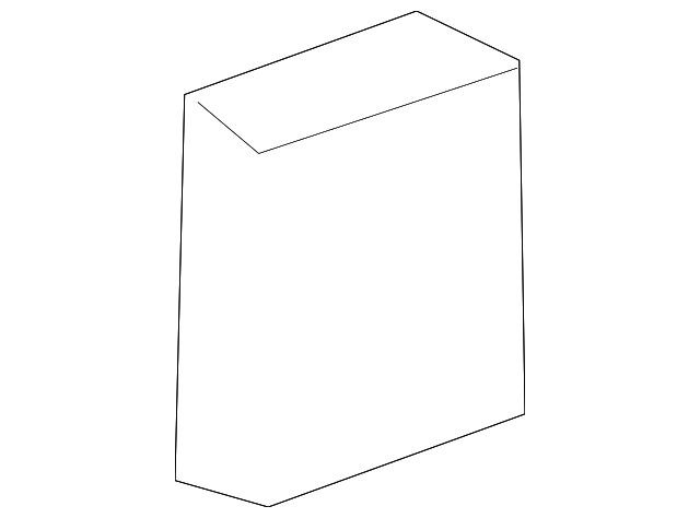 15740097 BODY SIDE MLDG, RIGHT