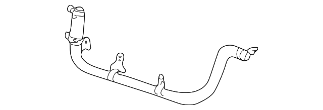 25740132 Деталь BY-PASS PIPE